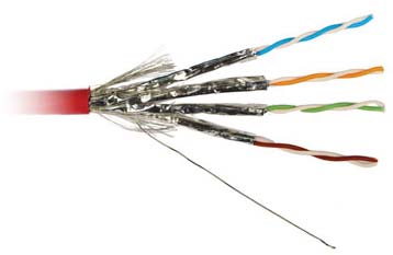 Fire Resisting S/FTP Cat6A Cable to IEC 60331-23 Fire Resisting S/FTP Cat6A Cable to IEC 60331-23